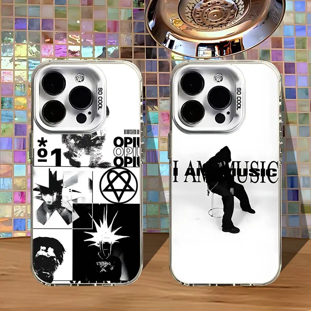 

I m Music C-Carti Phone Case For iPhone 16,15,14,13,12,11,Pro,XS,Max,Plus,Mini,SE4,E White Matte Shockproof Cover