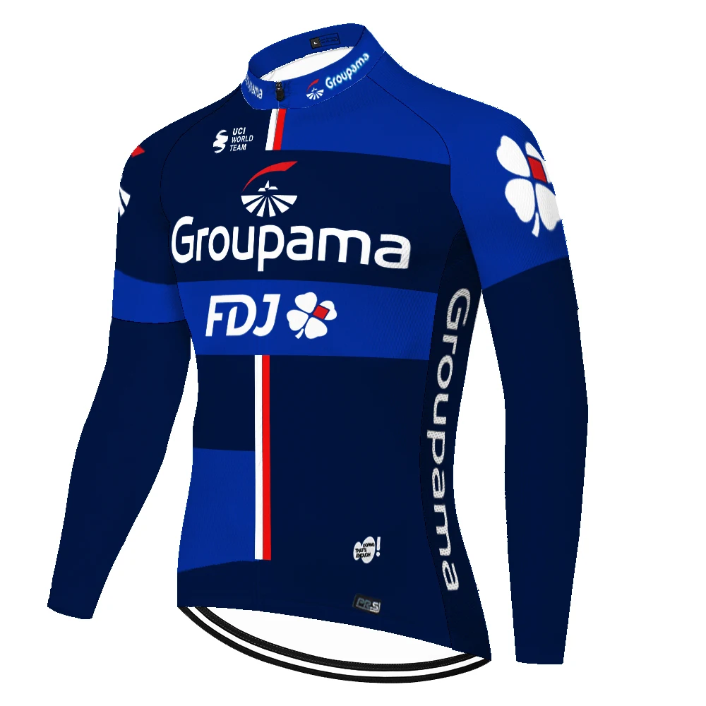 New Summer Spring 2024 FDJ camisa ciclismo masculina 자전거의류 cycling jersey ropa mtb long sleeve wielerkleding heren mtb의류 эндуро