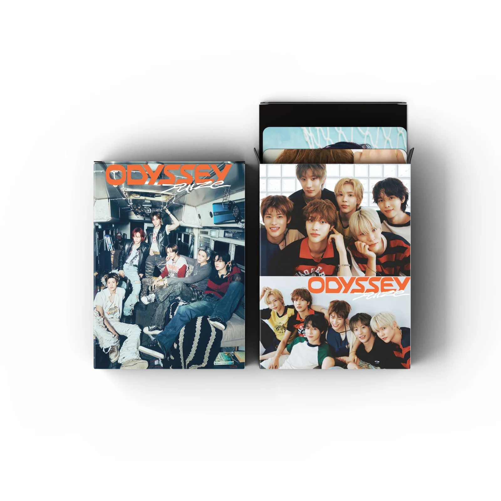 مجموعة من بطاقات الصور الفوتوغرافية من RIIZE Jimmy مكونة من 55 قطعة من ODYSSEY Impossible Lucky الرسمية K-POP Merch Trading LOMO مجموعة مروحة هدية توصيل سريع
