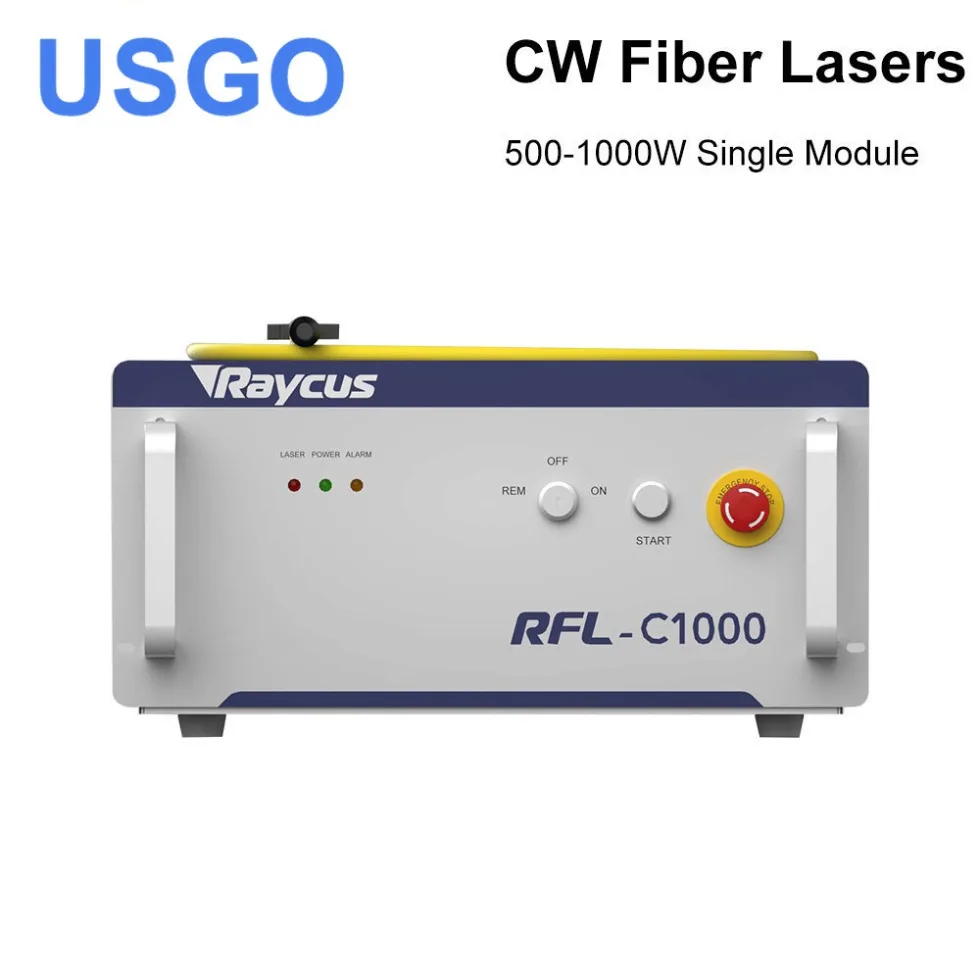 USGO Raycus 500-1000W Single Module CW Fiber Lasers Series 1064nm for Fiber Cutting Machine RFL-C500 RFL-C1000