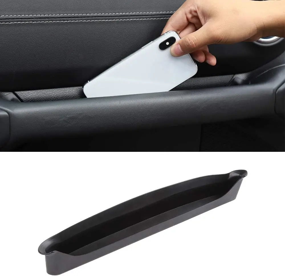 

Passenger Storage Tray Organizer Grab Handle Accessory Box for 2018-2023 Jeep Wrangler JL JLU Gladiator JT Interior Accessories