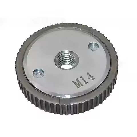 M10 Angle Grinder Quick-Release Self-Locking Grinding Head Pressing Plate Flange Nut, M14 Polisher Gear-Type Accessories