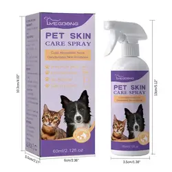 Hypochlorous Itch Relief Spray For Dogs Cats Hot Spot Treatment For Dog Dry And Itchy Skin Allergies Dermatitis Skin Care S H6I6