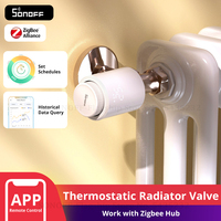 SONOFF Zigbee Thermostatic Radiator Valve Smart TRV Thermostat Actuator Temperature Heater Control Support Alexa ZHA Zigbee2mqtt