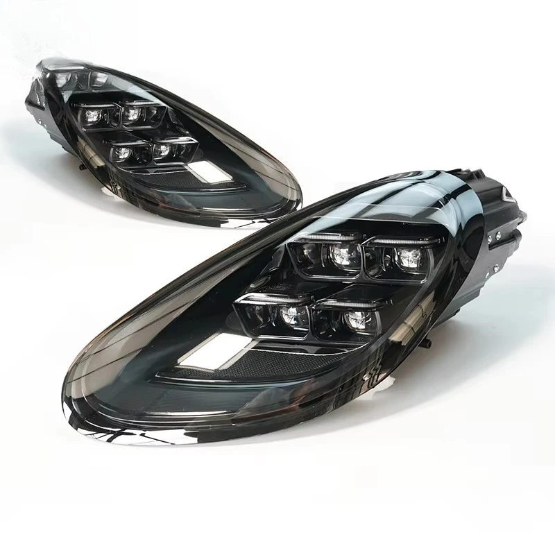 upgraded 2024 matrix LED headlight assembly, plug-and-play with non-destructive installation