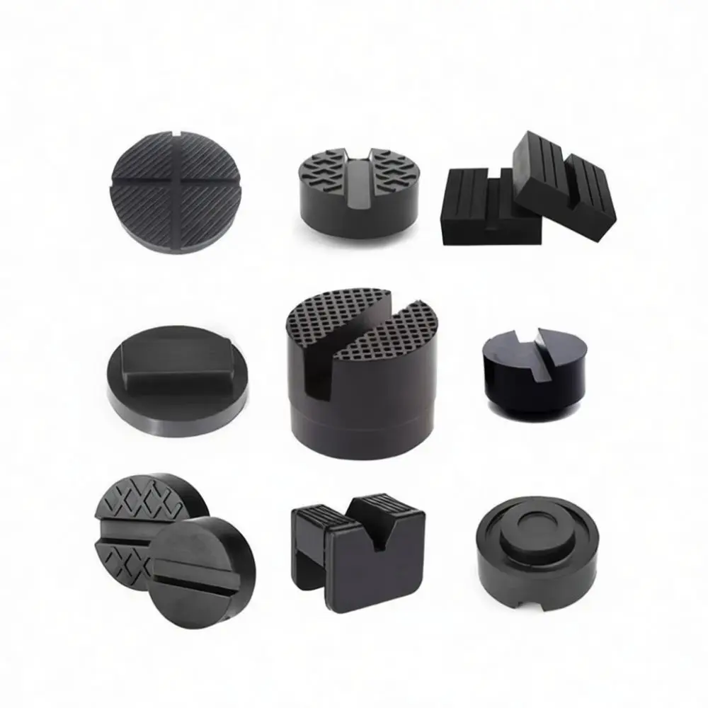 Rubber Lifting Pad Adapter For Tesla BMW Audi Vehicle Jack Point Support Heavy Duty Wear Resistant Protection Tool