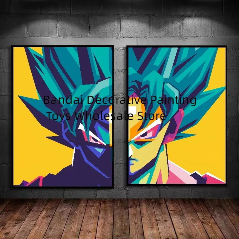 Dragon Ball Son Goku Classic Bandai Anime HD Canvas Painting Poster Wall Art Print Decorative Pictures for Living Room No Frame