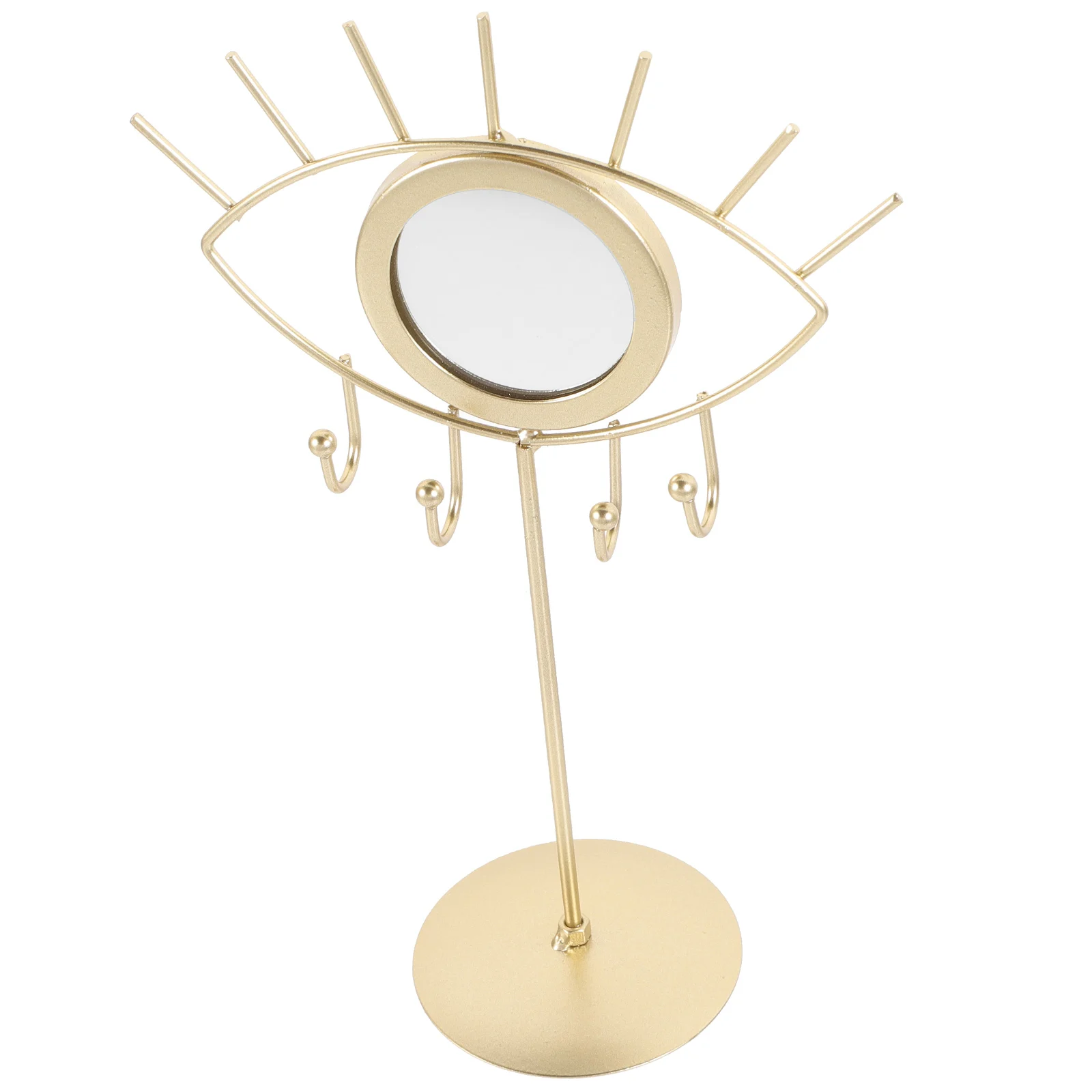 

Jewelry Display Necklace Holder Earring Hanging Earrings Holder Rack Iron Material Organizer Gift Idea