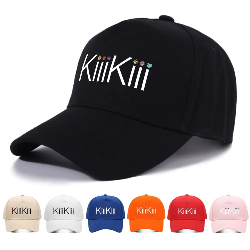 KiiiKiii Printed Baseball Cap JIYU SUI HAUM KYA LEESOL 100% Cotton Classic Hat Adjustable Size Outdoor Sports for Men and Women