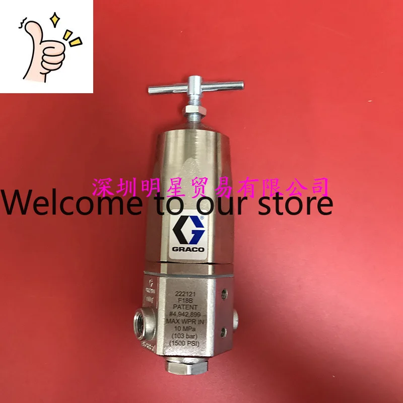 

Оригинальный американский регулятор давления Graco GRACO из нержавеющей стали 222121, за подделку — штраф в десятикратном размере