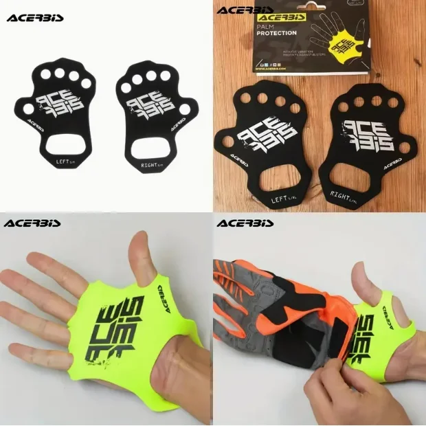 2025 acerbi motocross palmo distanziatore anti-attrito anti-caduta anti-vesciche protezione del palmo guanti da allenamento protezione del palmo antiscivolo s