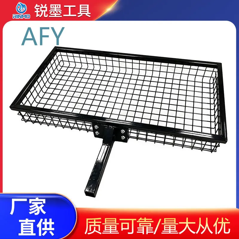 ATV Trailer Hitch Rack for Car Trunk Mount Cargo Basket with Customization Support Easy Installation Tailgate Connector for