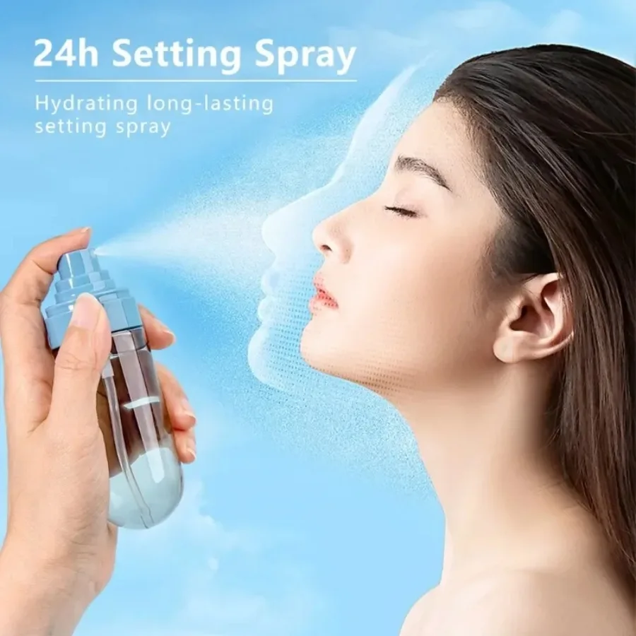 

Private Label 24h-lasting Hydrating Makeup Setting Spray Sweat-resistant Oil Control Moisturizing 3style Tube Setting Spray Bulk