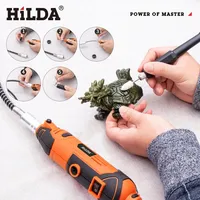 HILDA 200W Engraver Electric Drill Engraving Dremel Rotary Tool Machine New Style Variable Speed Mini Drill Power Tools