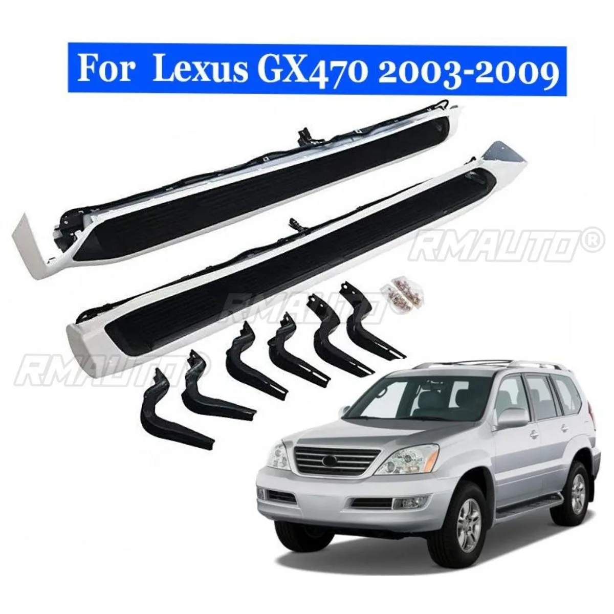 Car Pedal Pad Cover For Lexus GX470 2003-2009 Body Kit Accelerator Brake Foot Pedals Car Accessories
