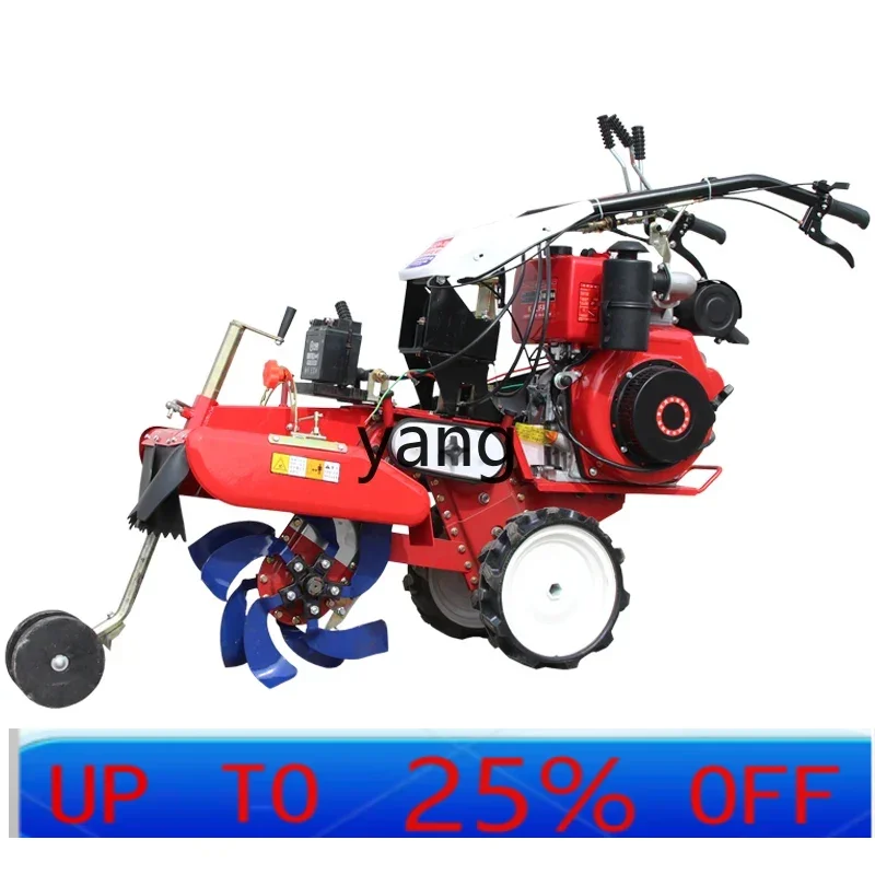 

LTT small agricultural green onion potter orchard diesel micro-tiller