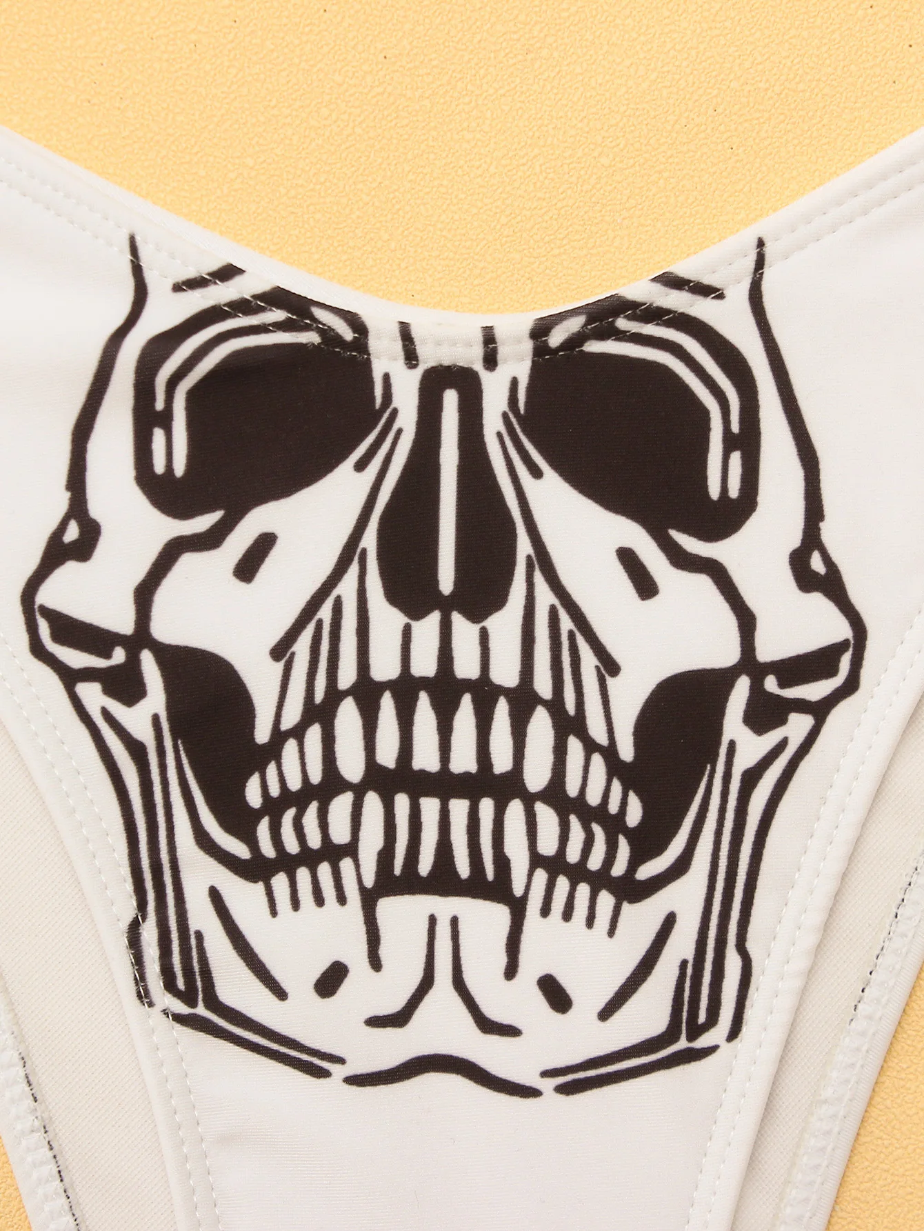 Gothic Skull Hand Print Bikini Set Women Dark Punk 2 Piece Swimsuit Sexy Low Waist Bathing Suit Summer Beach Swimwear - view 6