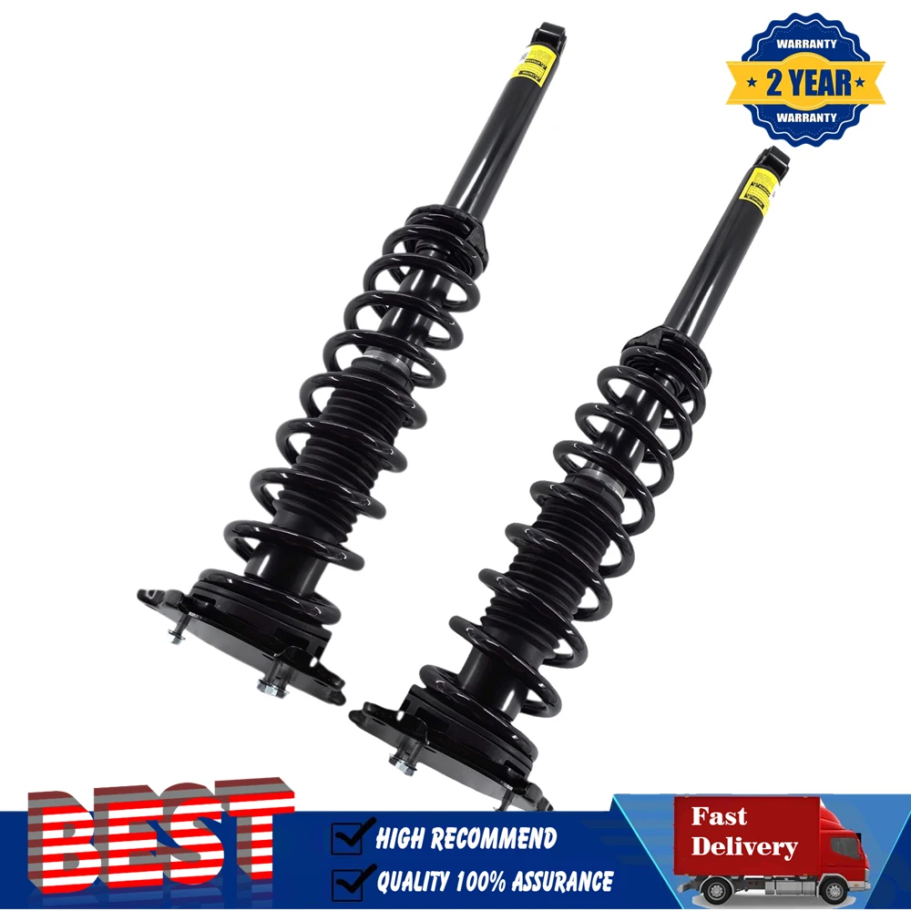 Pair 1015620 Rear Shock Absorber Coil Spring Suspension Struts for Tesla Model S P85D P85 S60 S85 2011-2016 1015620-05-A