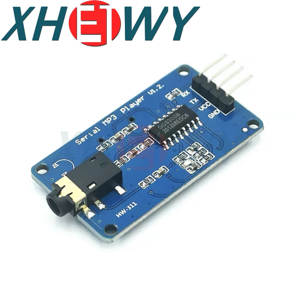 YX6300 YX5300 UART Control Serial Module MP3 Music Player Module For Arduino/AVR/ARM/PIC CF