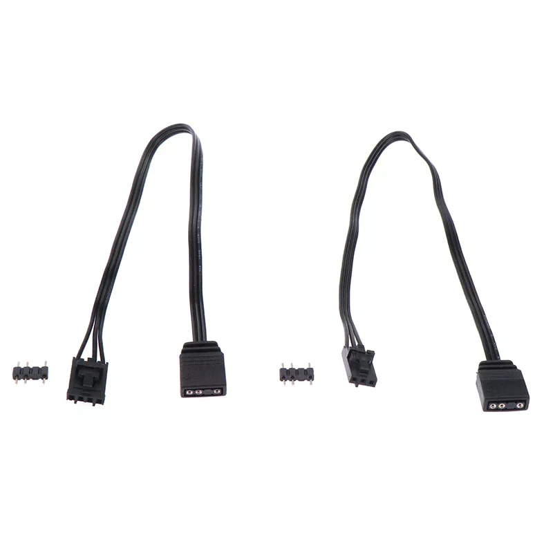 Adapter Cable For Corsair RGB To Standard ARGB 4Pin 3Pin Adapter Connector Pirate Ship Controller Adapter Line QL LL120 ICUE