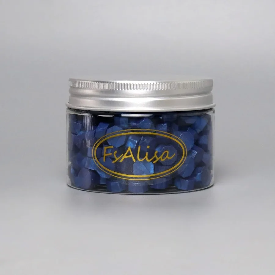 Wax Seal Beads 200pcs Octagon Wax Sealing Beads for Wax Stamp Sealing Perfect for Embellishment of Wedding Invitations Christma