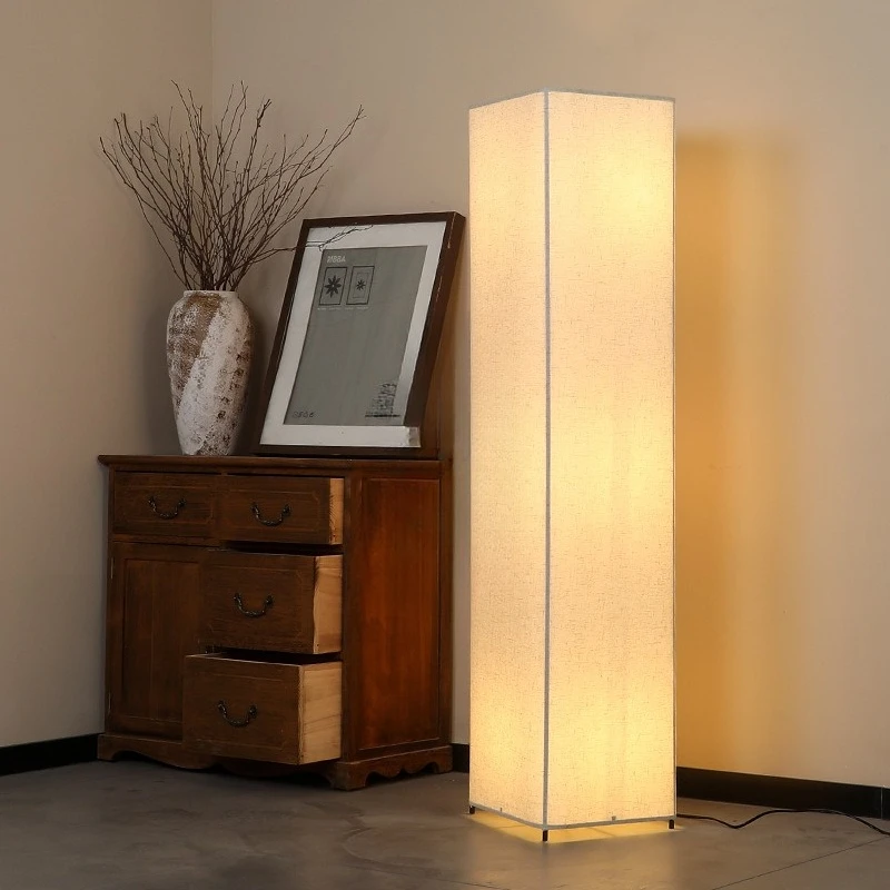 

Japanese retro floor lamp wabi wind living room hotel homestay study tea room Chinese design sense