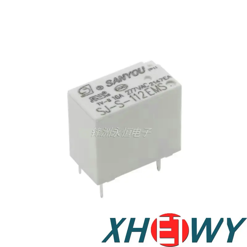 SJ-S-105EMS SJ-S-112EMS SJ-S-124EMS 16A 4-pin relay SJ-S-105/112/124DM/D /LM/LMS/EMS/LMH 5V 12V 24V 5VDC 12VDC 24VDC