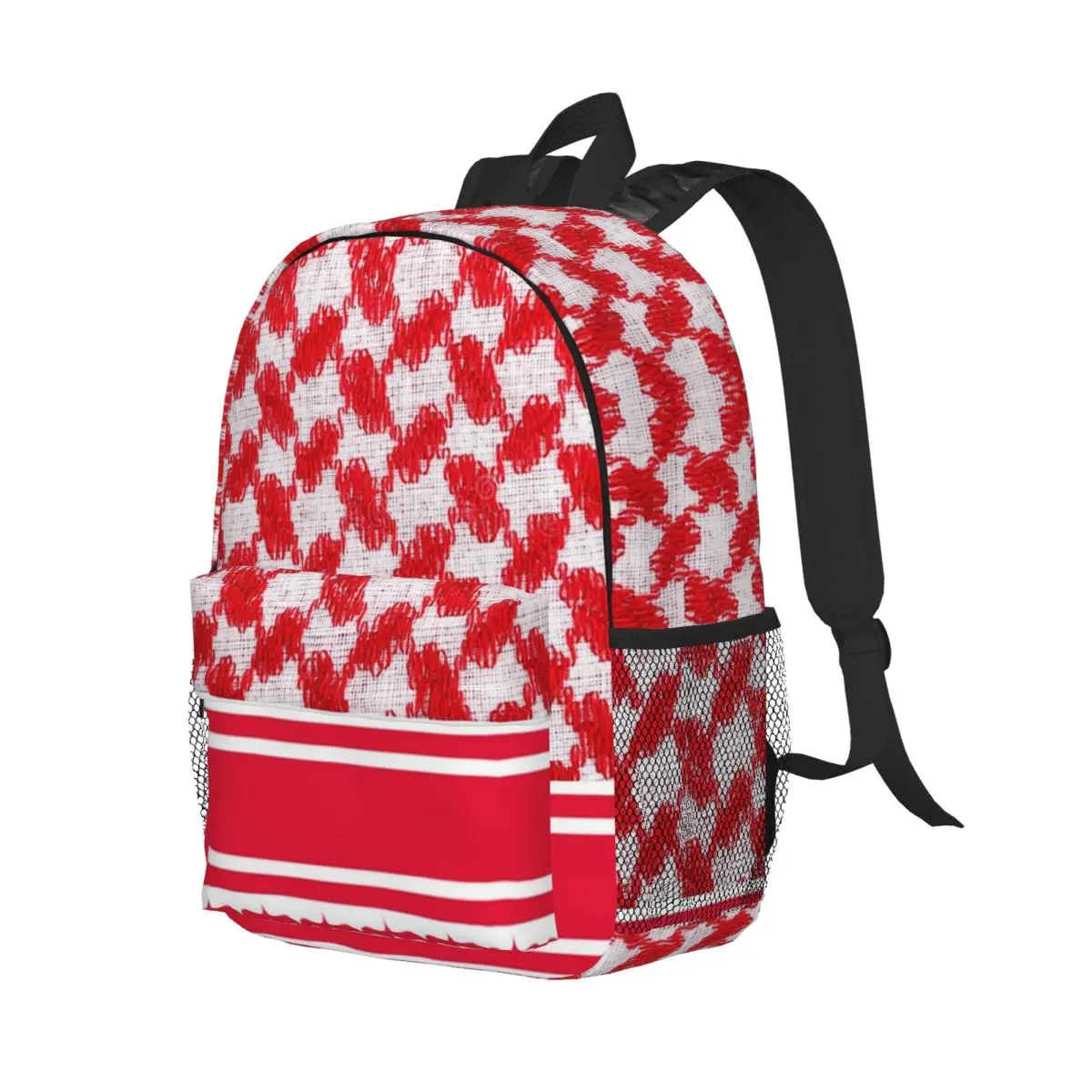 

Arabic Keffiyeh Traditional Pattern Backpack Student Boys Girls BookBag Children School Bag Laptop Shoulder Bags for Men Women