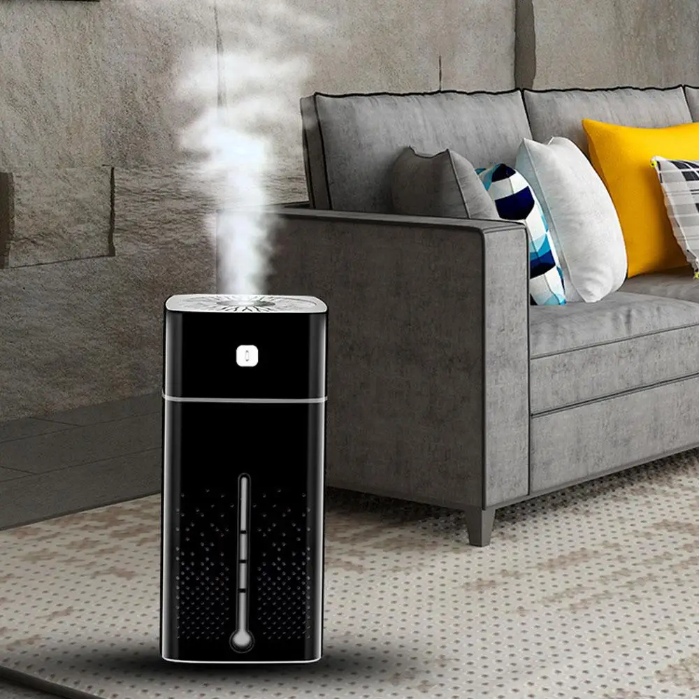 Household Air Purifier Essential Aromas Oil Diffuser 7 Color LED Night Light Purifier Office Car Room Ultrasonic USB Changing