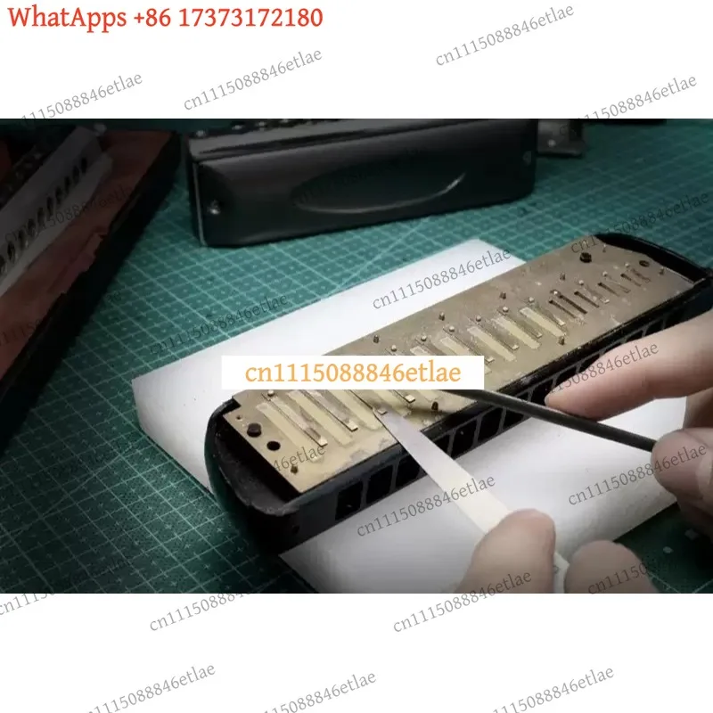 Harmonica Repair and Tuning Tool Kit, Chromatic Polyphonic Maintenance, Disassembly and Cleaning Tools, Universal Set
