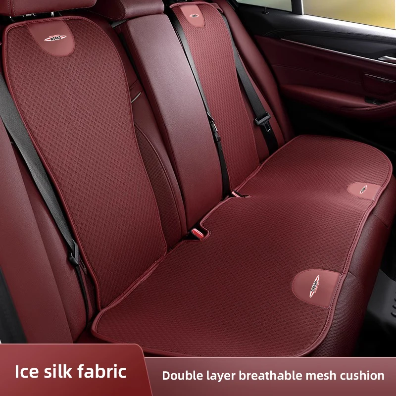 Car Seat Cushion Breathable Ice Silk Protect Mat Accessories  For Mini Cooper One JCW F54 F55 F56 F57 F60 R50 R52 R53 R55 R5