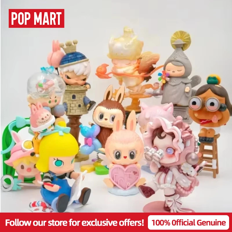 

Genuine POPMART Finding Mokoko Series Blind Random Box Toys Mystery Box Mistery Caixa Action Figure Cute Model Birthday Gift
