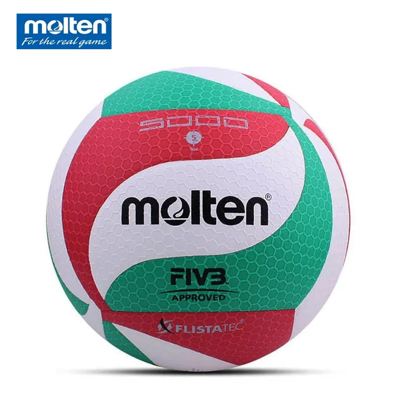 Original MOLTEN Volleyball V5M5000 Team Sports Indoor Training Game High Quality PU Wear-resistant Standard Size 5 Volleyball