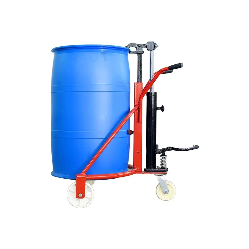 Manual Eagle Beak Drum Lifter Hand Push Plastic Iron Drum Trolley Oil Drum Handling Cart Warehouse Logistics Transport HeavyDuty