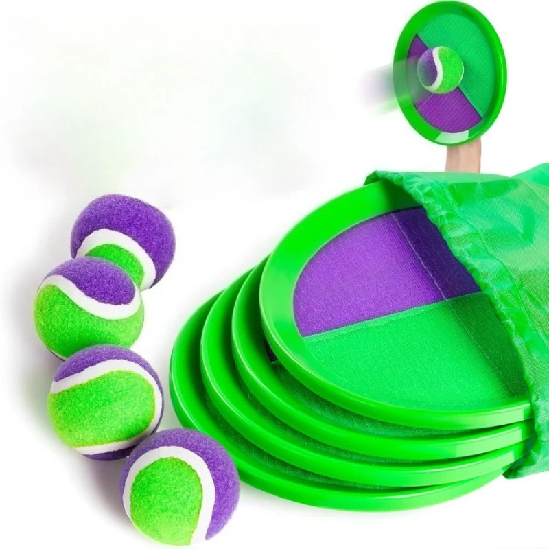 Toss and Catch Ball Set Beach Toys Pool Outdoor Yard Games for Family- Sturdy & Water-Resistant Parent-child Interaction Gifts