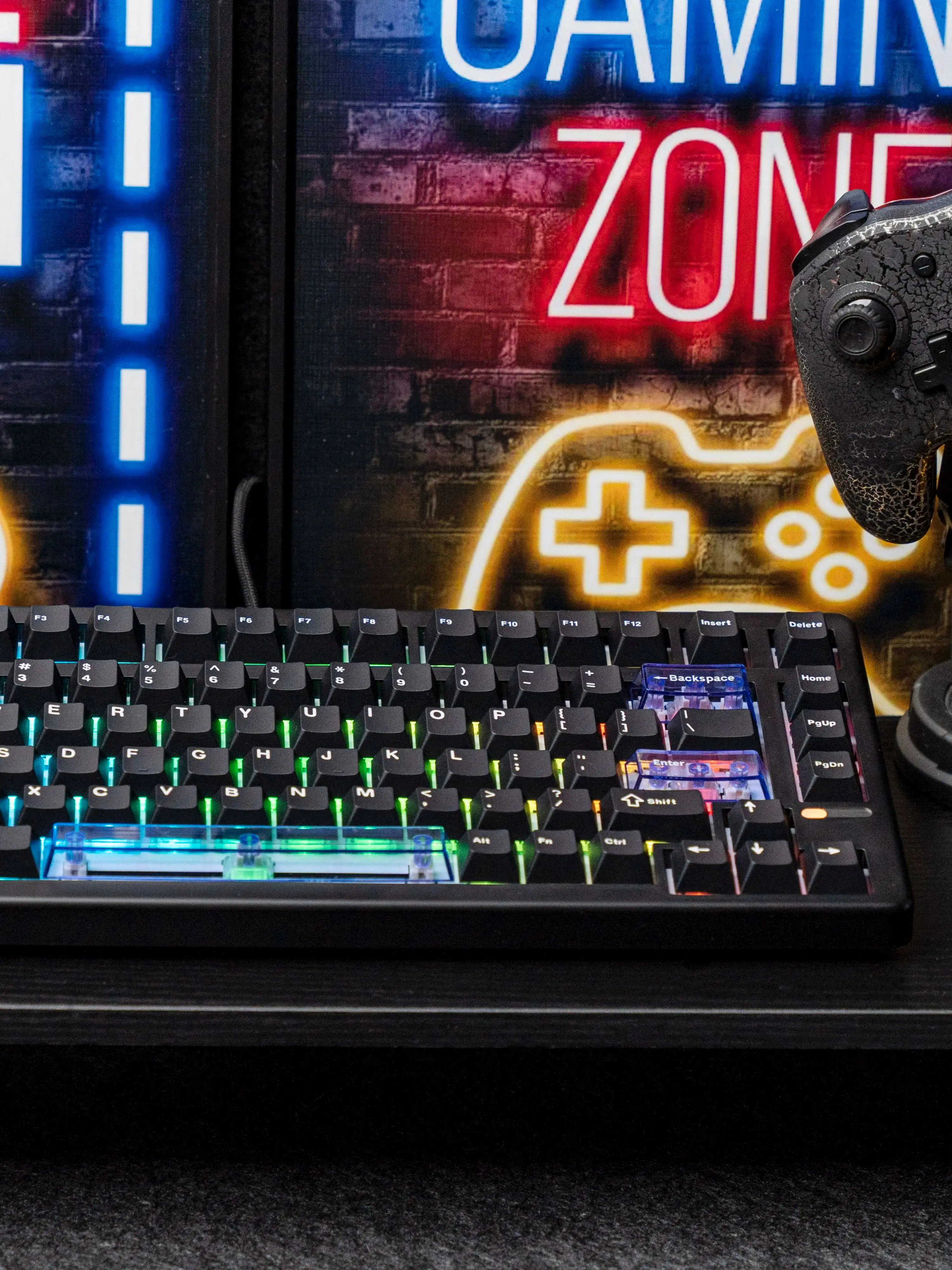 EPOMAKER HE80 75% US QWERTY Layout Hot-Swap Romige pakking Bedraad Hall-effect Magnetisch mechanisch toetsenbord DKS SOCD voor pc/Mac - afbeelding 2