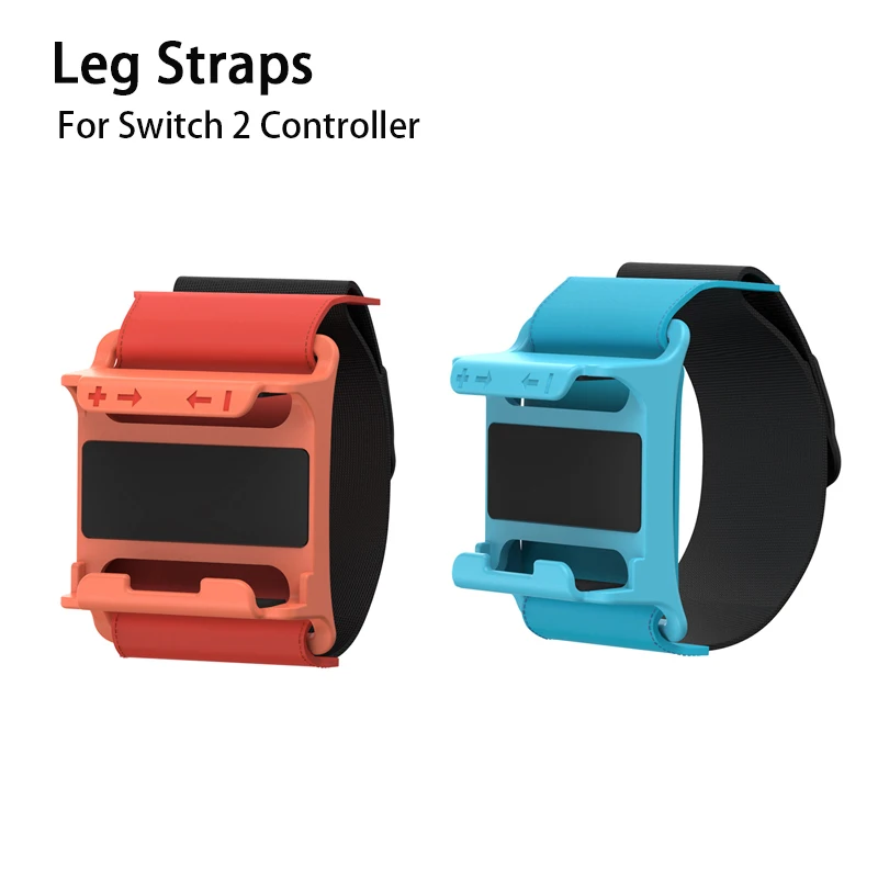 For Switch 2 Wrist Straps Leg Straps for Switch 2 Joy-Con Gamepads Adjustable Game Bracelet Leg Strap Game Accessories