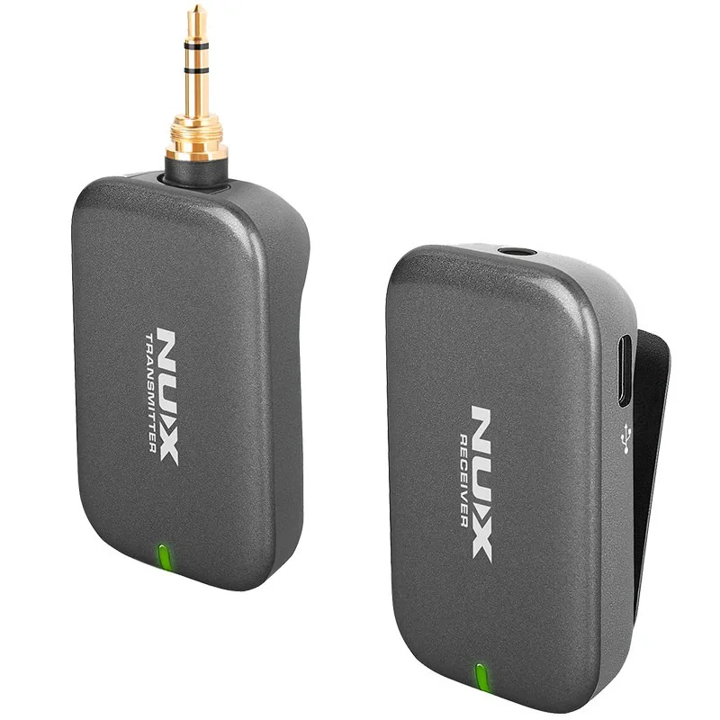 Wireless transmitter receiver B-7 PSM earbuds for guitar bass instruments