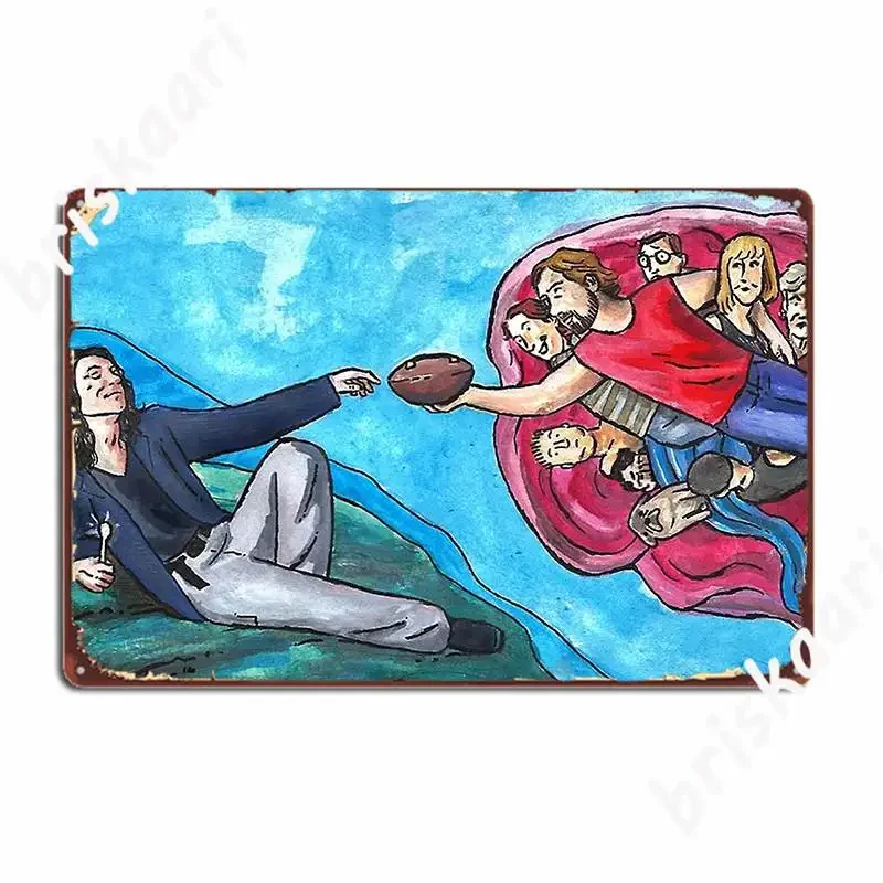 The Creation Of Tommy The Room Metal Sign Wall Mural Cinema Customize Wall Plaque Tin Sign Poster