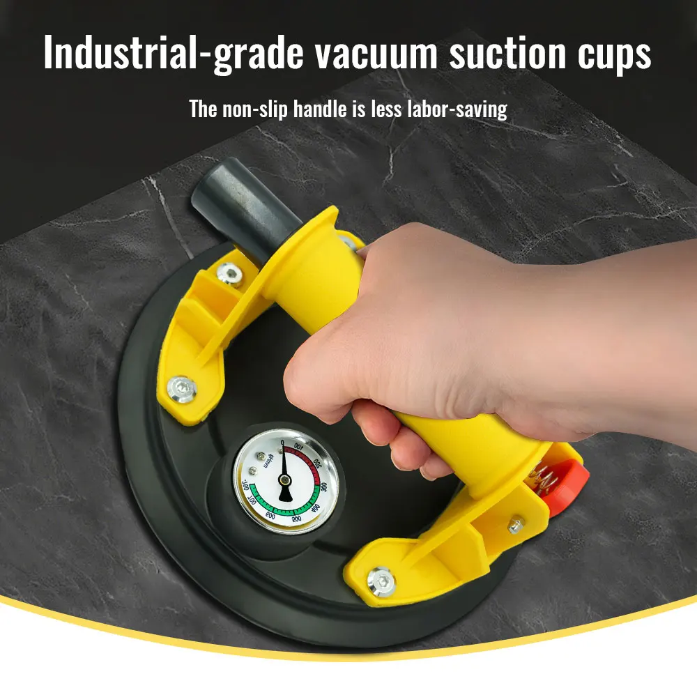 

Мощные вакуумные присоски 250 кг, 8 дюймов, с ручным насосом, для подъема тяжелых грузов, магнитные инструменты для перемещения