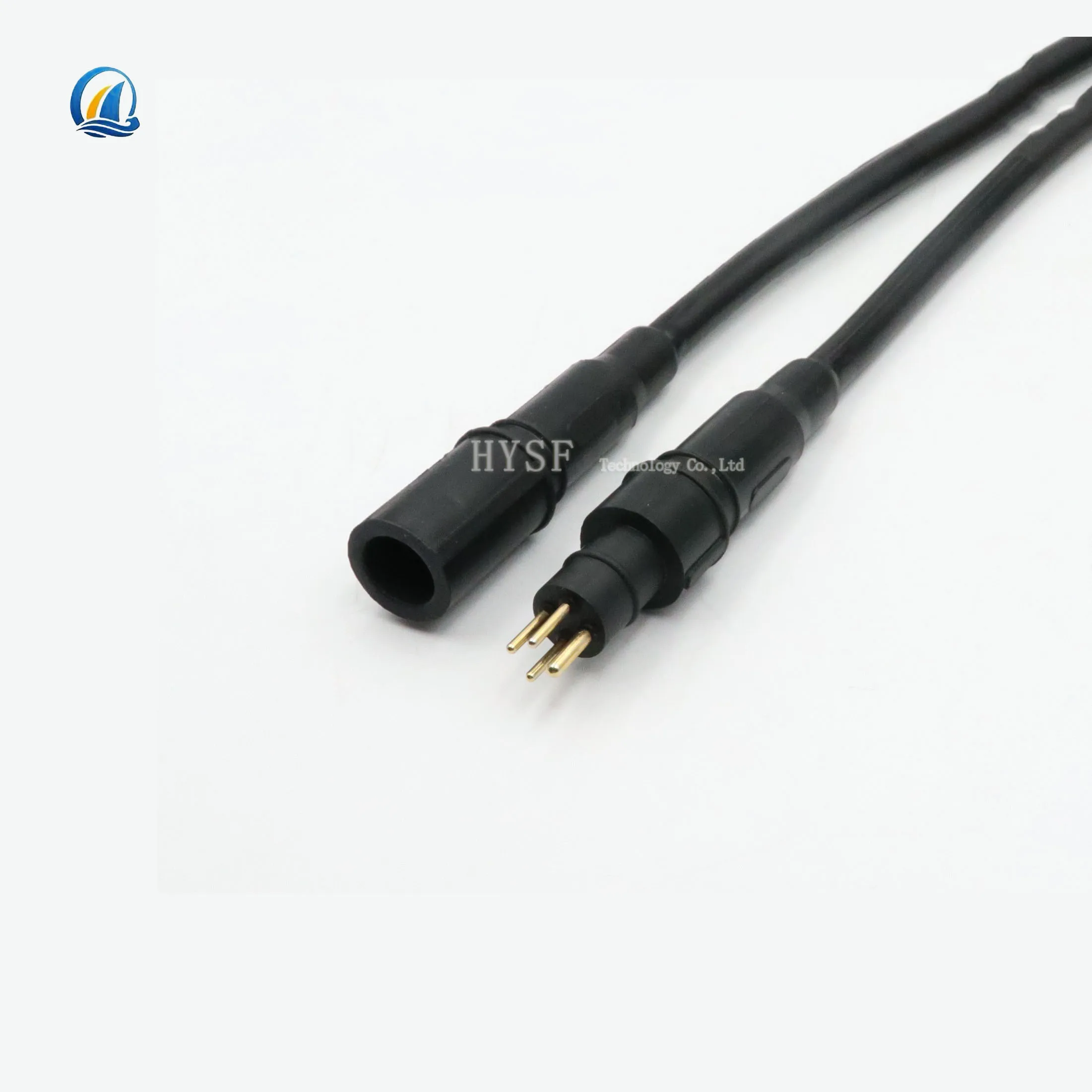 HYSF RMG4 IP69 BNC Type Copper Alloy Contact Material Rubber Bending Resistant Waterproof Deep-sea Marine Cable Connector