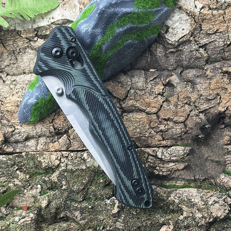 Складной нож Adventure, модель BM1401, материал лезвия S30V, ручка из стекловолокна G10, процесс прецизионного шлифования с ЧПУ, замок AXIS, tac