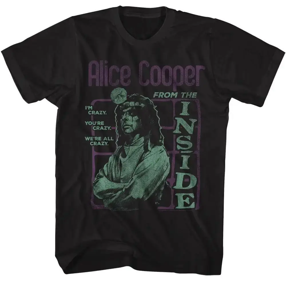 Alice Cooper from the inside Bla T irt Women's Premium Quali Faion Top Other Material 00%