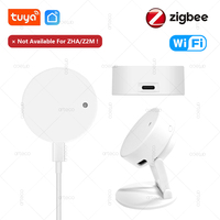 Tuya WiFi/Zigbee Human Presence Detector Smart Human Body Sensor MmWave Radar Microwave Sensor Luminance /Distance Detection