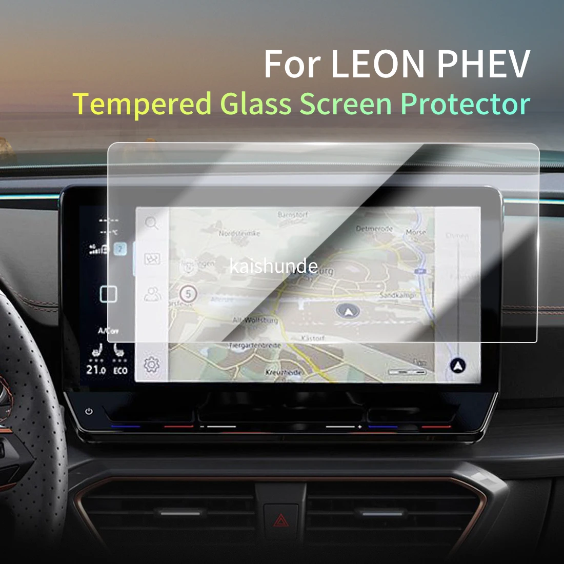 

Car Stickers Meters Protector For 2024 Cupra LEON PHEVTempered Glass Protective Film Display Navigation Vehicle Accessories