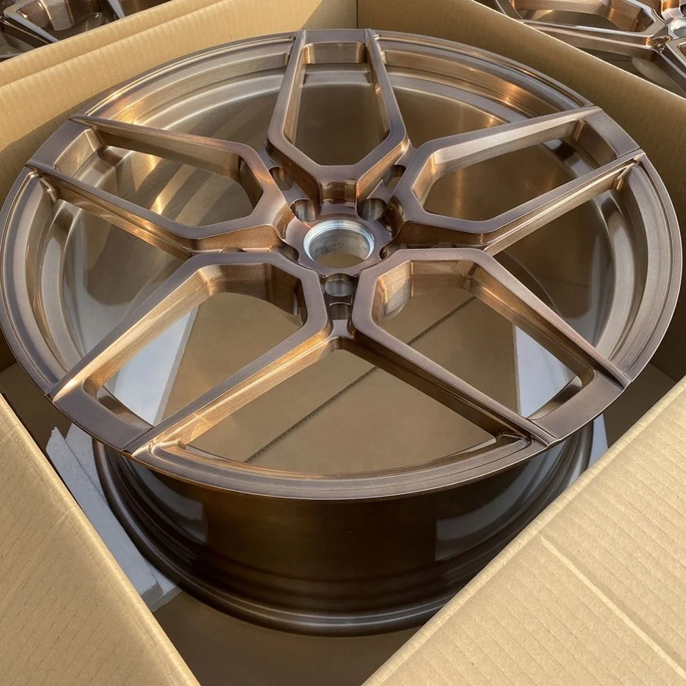GVICHN Brand Factory Direct Sales Car Wheel Rim 19 21 23 24 26 Inch Custom Brushed Forged Alloy Wheel