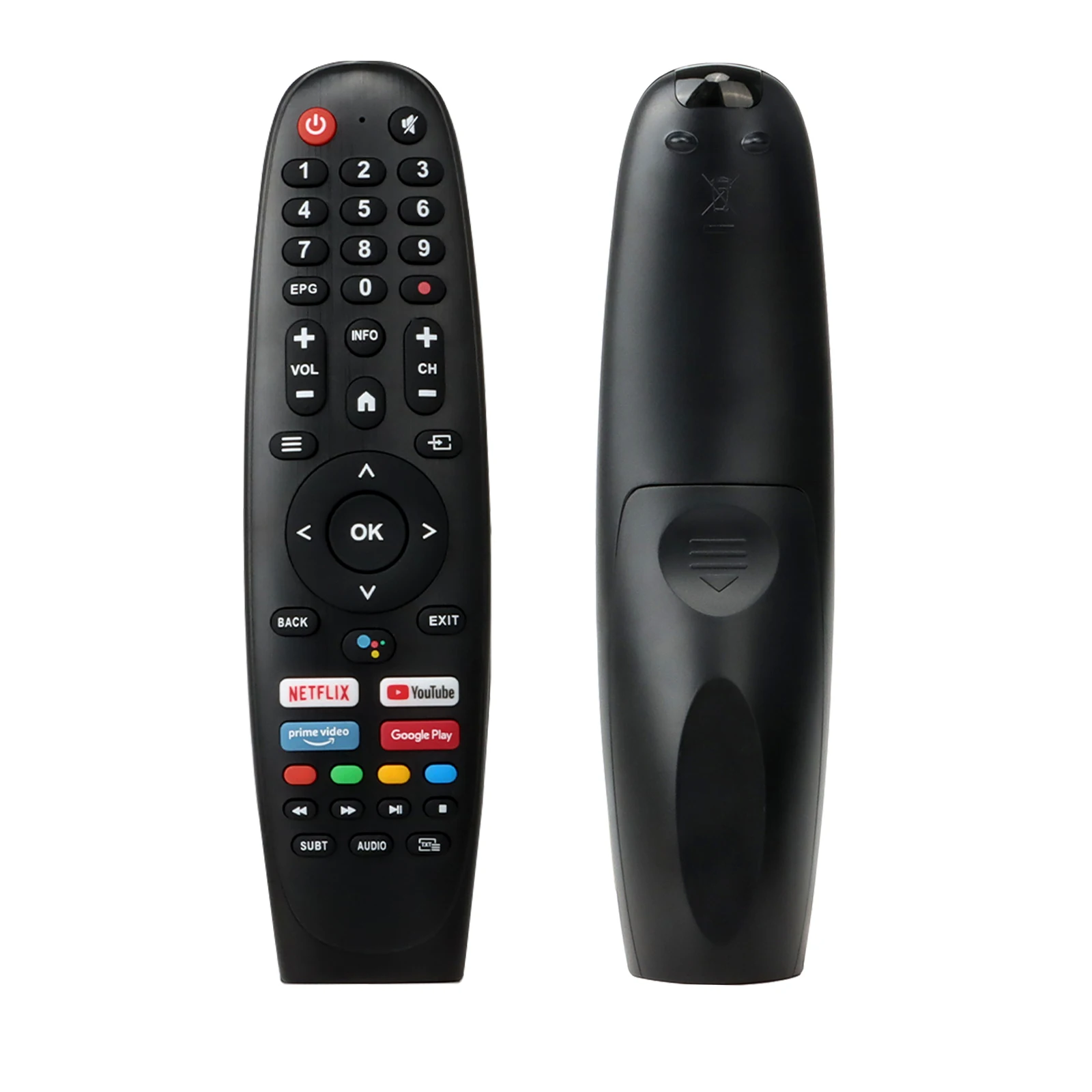 New Remote Control Use for Smart Tech Series TV Controller Replacement Voice Function