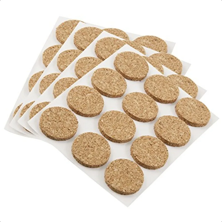 4924995N Craft Value Pack236 قطعة من وسادات DotsCork شرائط اللباد مصدات باللون البني #4