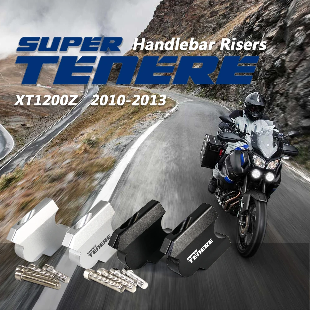 Elevador de manillar de motocicleta, adaptador de abrazadera de montaje para Yamaha XT1200Z SUPER TENERE 1200 XTZ1200 XTZ XT Z 2010 - 2013