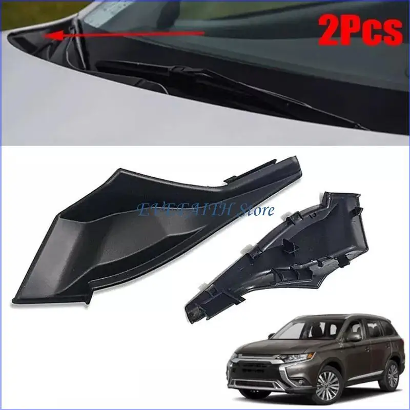 

124B Extension Cover Windshield Wiper Cowl Trim 7405A773 7405A774 for 2016-2020